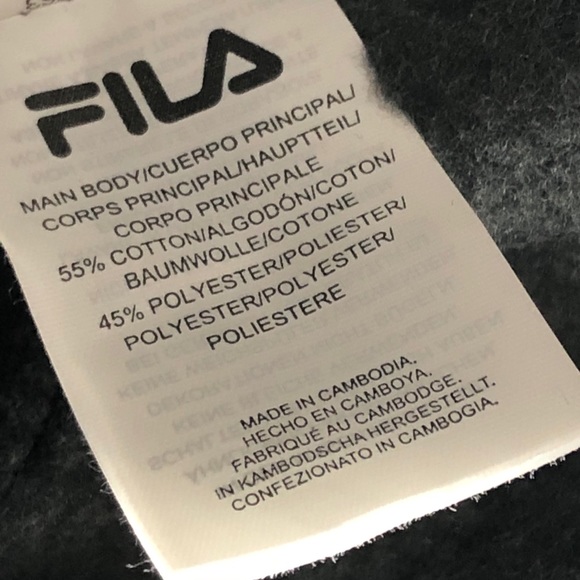 Fila Men's Sweatshirt Hoodie With Drawstring Athletic Performance Training L NWT - Picture 8 of 13